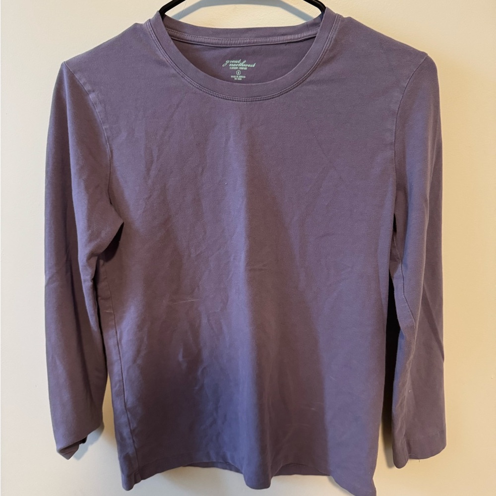 Super soft purple shirt